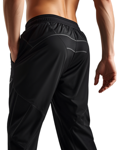 Pantalones Deportivos de Secado Rápido para Hombre, Transpirables, Ligeros, para Correr, Elásticos, para Gimnasio, Entrenamiento, Ropa Deportiva de Alto Rendimiento - Product Image 4