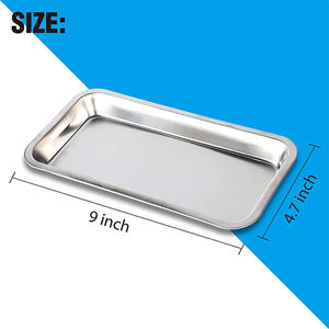 Bandeja Quirúrgica Manual de Acero Inoxidable para Hospital, 3 Compartimentos, para Estudiantes de Medicina, Certificación CE Clase I SurgiRight - Product Image 2