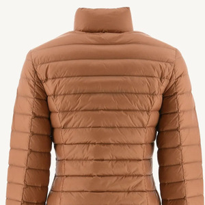 <b>Winter</b> Knitted Stand Collar Regular Length Quilted Puffer Polyester Wadding <b>Coat</b> for Women Waterproof Windproof Breathable <b>Thick</b> - Product Image 3