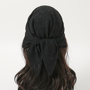Écharpe en satin de coton, bandana, impression personnalisée, unisexe, multifonctionnelle, respirante, de haute qualité, pour femmes, décontractée, à porter en toutes saisons - Product Image 4
