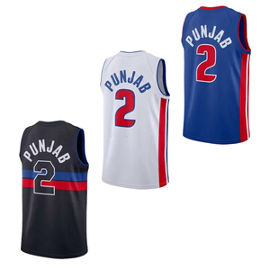 Maillots de basket-ball sur mesure pour hommes, maillot de basket-ball uni, vêtements de sport en polyester, chemises unisexes, service OEM, maillot de basket-ball - Product Image 1
