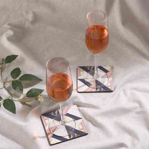 Sous-verre en nacre naturel, écologique, classique, résistant à la chaleur, en promotion - Product Image 1