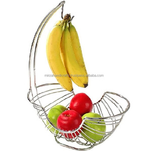 Cesta de alambre de tres niveles para frutas y verduras, organizador de frutas y verduras de Metal para sala de estar y cocina - Product Image 3