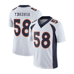 American Football Jersey Breathable Quick-drying Custom Team/Player Names 100% <b>Polyester</b> American Football Uniform - Product Image 1