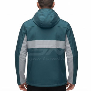 Chaqueta de Montaña para Hombre, Ligera, con Capucha, Resistente al Agua, Transpirable, con Cierre Completo, para Senderismo, Aventura al Aire Libre - Product Image 4