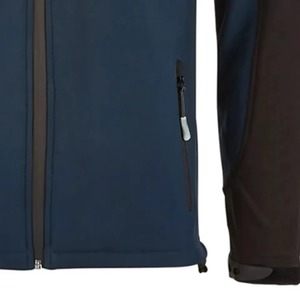 Veste coupe-vent chaude de style urbain pour l'extérieur, avec logo personnalisé, fermeture éclair imperméable, capuche réversible, écologique, anti-rayures, unisexe - Product Image 4