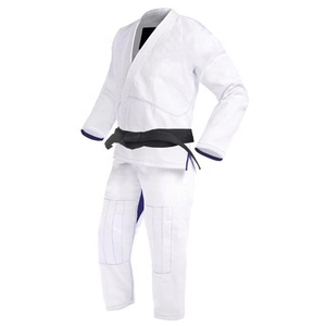 Women's Black Mixed Martial Arts Gi 100% Cotton Durable Heat-Transfer Printed 400g Fabric Weight <b>Athletic</b> Adult Uniform - Product Image 2