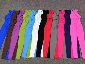 Conjunto de Dos Piezas para Mujer con Mangas Abullonadas, Top Suave y Pantalones Anchos, Transpirable, Informal, para Verano - Product Image 2