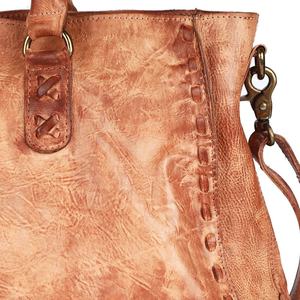 Sac fourre-tout bohème pour femme, à franges et motifs floraux, en cuir véritable, couleur personnalisable, certifié ISO9001 – Vente chaude - Product Image 3