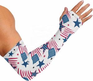 Sun Protection Arm <b>Sleeves</b> <b>Women</b> Men Basketball Sublimated Arm <b>Sleeves</b> Sport Compression <b>Sleeves</b> with Thumb Holes - Product Image 2