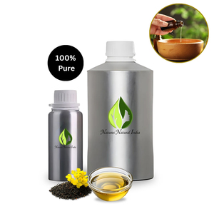 Aceite de Canola Natural de la India, 100% Puro, Prensado en Frío, Extracto Natural, Aceite Portador para el Cuidado de la Piel - Product Image 1