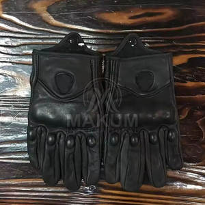 Guantes de Motocicleta de Alta Calidad, Guantes de Cuero Flexibles para Conducir, Diseño Transpirable y Cómodo - Product Image 5
