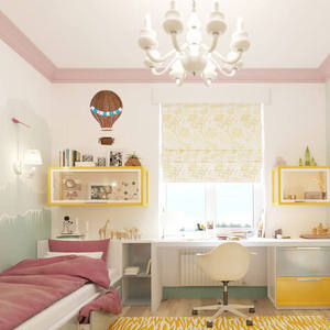 Décoration murale artisanale en rotin naturel en forme de montgolfière pour chambre d'enfant, tissée, artisanat d'art pour chambre de bébé - Product Image 4