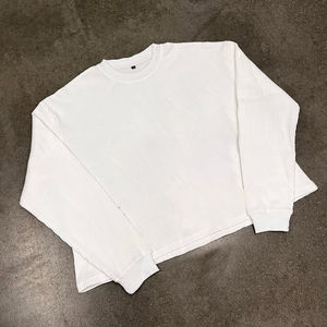 Camiseta de hombre de manga larga, de algodón y spandex, holgada, de secado rápido, ecológica, para fitness. - Product Image 1