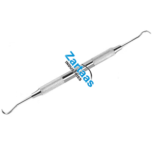 เครื่องขูดหินปูนสำหรับขจัดคราบหินปูน ทำความสะอาดฟัน ด้ามคู่ 18 ซม. - Product Image 6