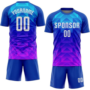 Camiseta de Fútbol Personalizada para Adultos, Tejido Transpirable Antibacteriano, Spandex/Poliéster, Edición de Jugador de Verano, Edición para Fanáticos, OEM - Product Image 4