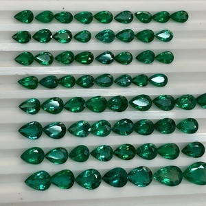 Esmeralda Zambian Natural sin tratamiento, forma de pera calibrada, 6/4mm, 7/5mm, 6/8mm, 7/9mm, lote por Sadiya internacional - Product Image 3