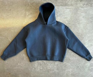 Sweat à capuche vierge en molleton épais, prêt à être expédié pour les détaillants et les boutiques - Product Image 2