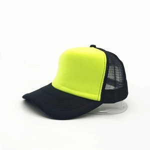 Custom Logo Five-panel Suede Baseball <b>Cap</b> Men and <b>Women</b> Spring and Summer Color Matching Mesh Truck Driver Hat - Product Image 6