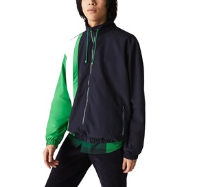 Men's Y2K <b>Star</b> Print Oversized Casual <b>Jacket</b> Stand Collar Woven Fabric Waterproof Eco-Friendly Spring Windbreaker Zipper Closure - Product Image 4