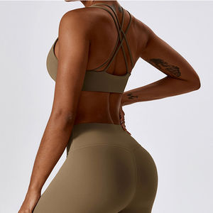 Nuevo Sujetador Deportivo de Alta Calidad con Espalda Cruzada, Logotipo Personalizado, para Yoga y Gimnasio, de Alto Impacto, para Mujer 2026 - Product Image 4