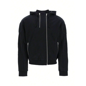 Sudadera con Capucha de Invierno de Felpa Gruesa Personalizada Premium |   Camiseta Bordada de Corte Cuadrado y Hombros Caídos con Logotipo y Diseño Personalizados - Product Image 2