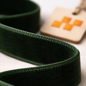 Neelkamal Industries 12mm Double Face 100% Polyester <b>Black</b> <b>Velvet</b> <b>Ribbon</b> Shrink-Resistant Decorative Trim for Garment Packaging - Product Image 1