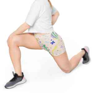 Pantalones Cortos Deportivos para Mujer con Tecnología de Gestión de Humedad Avanzada, Tecnología Keep Cool, Ajuste Ergonómico, Sublimación, para Aventuras al Aire Libre - Product Image 2