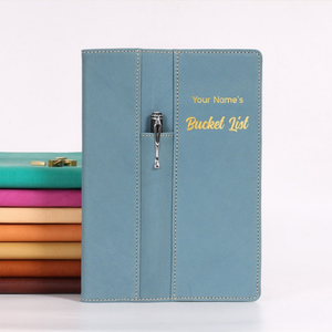 Personalized Goatskin Leather A5 Journal Refillable Notebook <b>Pen</b> Holder Handmade Business Style Lined Paper Custom Logo Gift - Product Image 2