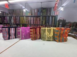 Large Eco-Friendly Recycled nylon Indian market Zipper Bags Reusable Sustainable <b>Plastic</b> Bags Bulk Supply India Model PP Woven - Product Image 4