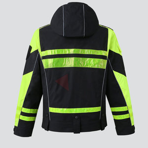 Veste de sécurité routière haute visibilité pour homme, respirante, avec fermeture éclair, meilleur prix - Product Image 2