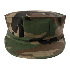 Wholesale Digital <b>Camo</b> Flat Top <b>Cap</b> 8 Points Panel Fatigue Hat Custom Logo Cotton Utility Premium Hat OEM ODM Manufacturer - Product Image 1
