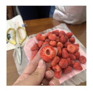 ส่วนผสมผลไม้อบแห้ง เกรดพรีเมียม สตรอว์เบอร์รีอบแห้งแบบแช่เยือกแข็ง สำหรับการอบขนมเชิงพาณิชย์และการทำขนมหวาน - Product Image 1
