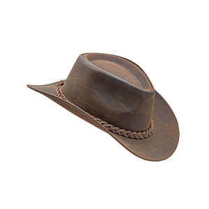 Chapeaux de cowboy pour hommes de style occidental entièrement personnalisés sur mesure, à rayures, décontractés, de haute qualité pour l'hiver / Meilleur fournisseur en gros - Product Image 5