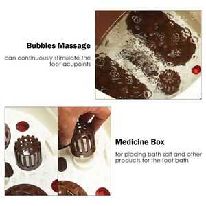 Massaggiatore Elettrico Portatile per Piedi Shiatsu con Idromassaggio e Rullo Motorizzato per Comfort e Relax Mirati - Product Image 3