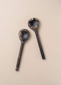 Juego de utensilios para ensalada de resina de mármol, tendencia en la industria, utensilios de cocina, para regalos, ideas para el hogar, uso doméstico, producto popular. - Product Image 5