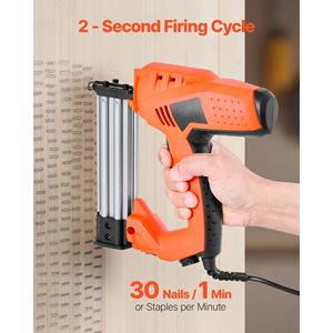 Chiodatrice Elettrica 20V 2-in-1, Graffatrice per Metallo con 1000 Graffette Calibro 18, 1 1/4 Pollici - Product Image 3