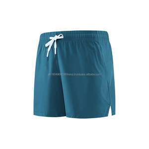 Logo personnalisé Polyester Marathon Pantalon de course ample et respirant Pantalon de sport à séchage rapide Pantalon court d'entraînement de football pour hommes - Product Image 2