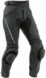Pantalon de moto en cuir pour homme sur mesure, protection CE niveau 2 - Product Image 3