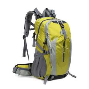 กระเป๋าเป้สะพายหลังกันน้ำสีเขียวอ่อนขนาด 40 ลิตร สำหรับเดินทาง ท่องเที่ยว กีฬากลางแจ้ง ปีนเขา ตั้งแคมป์ พร้อมซิปปิด - Product Image 1