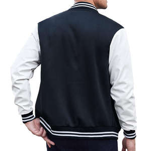 Chaqueta Varsity de Alta Calidad con Mangas de Cuero y Bordado Chenille, Secado Rápido, Color Personalizado, Chaqueta Varsity Letterman - Product Image 6