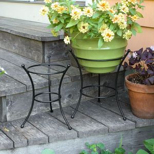 Wall Planters Round Metal Powder Coated Hanging <b>Bracket</b> <b>for</b> Garden Outdoor Use - Product Image 1