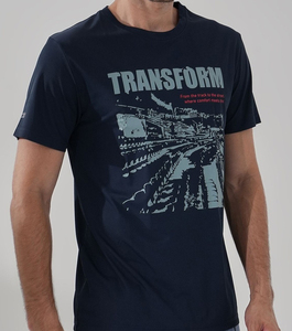 เสื้อยืดคอตตอนพรีเมียมผู้ชาย ทรงปกติ เนื้อผ้านุ่ม ระบายอากาศดี คอกลม สวมใส่สบาย เหมาะสำหรับฤดูร้อน ใส่ได้ทุกวัน สไตล์สตรีทแวร์ สำหรับขายปลีก - Product Image 2
