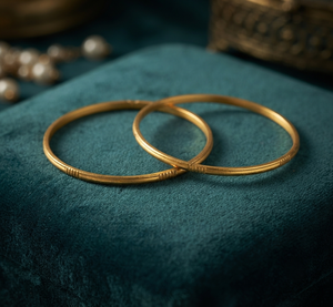 Divyoro Brazaletes Clásicos de Aleación de Cobre Chapados en Oro, Joyería de Moda para Mujer, Unisex, para Fiestas, 15g - Product Image 2