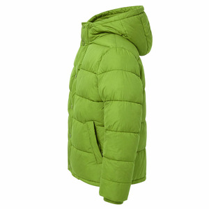 Chaqueta Acolchada de Lona para Hombre de Alta Calidad, con Cuello Alto, Logotipo Frontal, Capucha, Transpirable, Resistente al Viento, Logotipo Personalizado, Profesional - Product Image 5