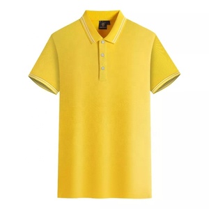 Vente en gros Chemise à manches courtes col en V pour hommes 100% coton Logo personnalisé de haute qualité Broderie imprimée Mode décontractée pour jeunes - Product Image 6