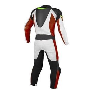 Traje de Motociclismo Estampado para Hombre, Manga Larga, de Cuero, Impermeable, Transpirable, con Bloques de Color, para Todas las Estaciones - Product Image 3
