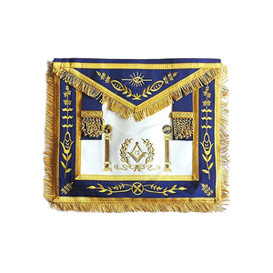 Premium Quality Customized Masonic Regalia Past High Priest Royal Arch Chapter Apron Gold Embroidery Masonic Royal Arch - Product Image 5