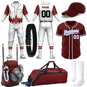 Nouvel Arrivage 2026 – Ensemble Uniforme de Baseball Personnalisé : Maillot et Pantalon en Polyester Imprimé, Respirant et Confortable pour l'Entraînement Sportif Masculin - Product Image 1