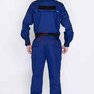 Ensemble d'uniformes de gardien de sécurité avec logo personnalisé, vêtements de travail professionnels pour les agents de patrouille, la sécurité industrielle et le personnel d'entreprise - Product Image 4